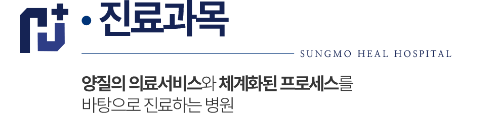 성모힐병원 진료과목